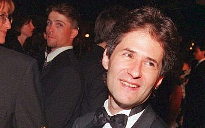 In this March 24, 1998, file photo, composer James Horner, who won two Oscars for Best Original Dramatic Score and Original Song for the movie "Titanic," arrives at the "Titanic" party in Beverly Hills, Calif. (AP Photo/Gerard Burkhart, File)
