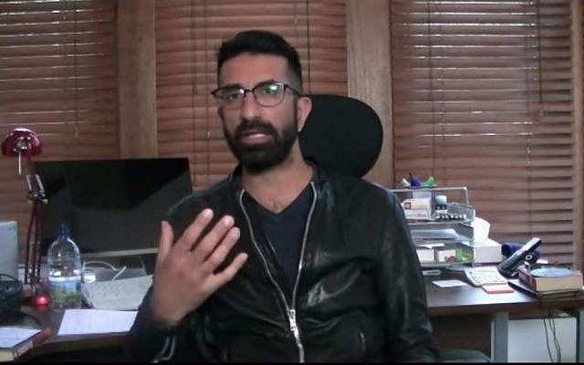 Asghar Bukhari explaining how his shoe went missing in a YouTube video (Screen capture: YouTube)