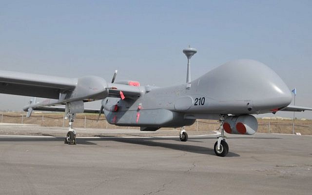 An Israeli Air Force "Ethan" drone (Yossi Zeliger/FLASH90)