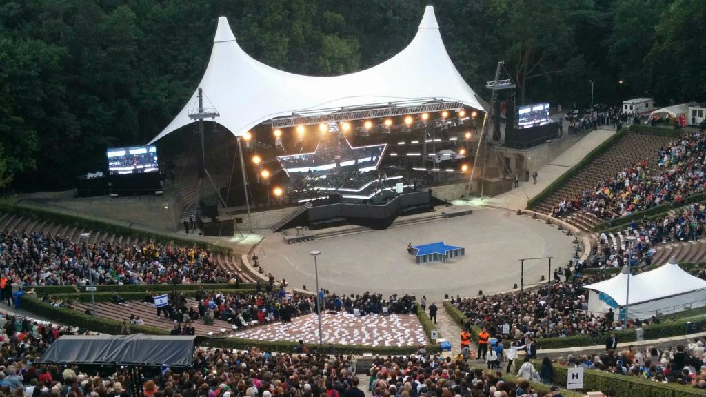 Jewish Olympics' kick off at the Berlin amphitheater Hitler | The Times of Israel