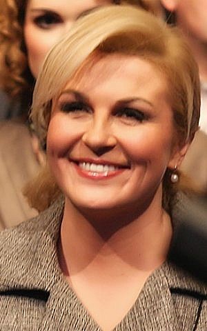 Croatian President Kolinda Grabar Kitarović. (CC BY-SA  SpeedyGonsales/Wikipedia)