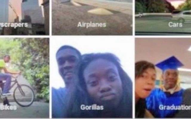Google's new image-recognition program misfired badly this week by identifying two black people as gorillas (YouTube screen cap)