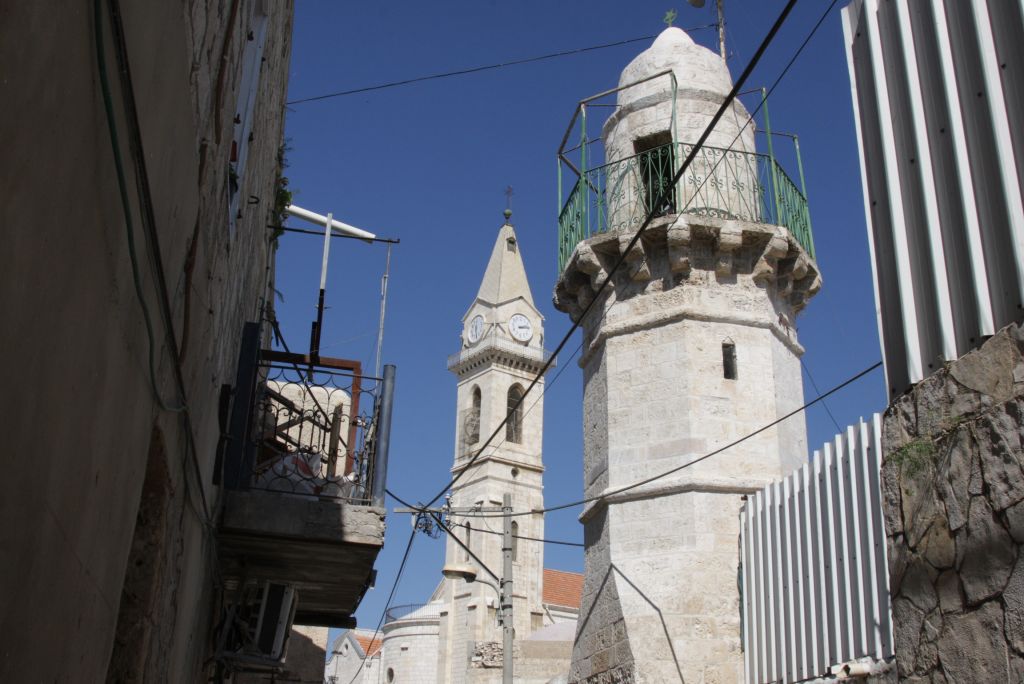 Church and monastery complex in Ramle (Shmuel Bar-Am)