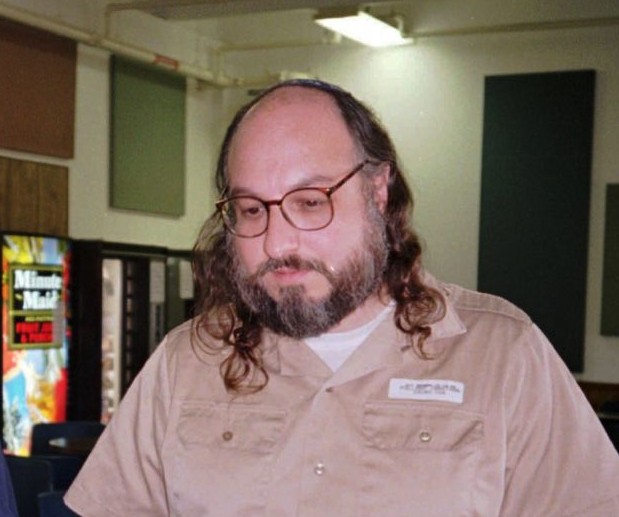 Jonathan Pollard, pictured December 17, 1997, at the Federal Correctional Institution in Butner, North Carolina. (AP Photo/Ayala Bar)