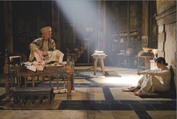 In 'The Physician,' Ben Kingsley stars as the master physician scholar, who presides overs a medical school in Persia, and his pupil (Tom Payne, the hero of the story). (courtesy)