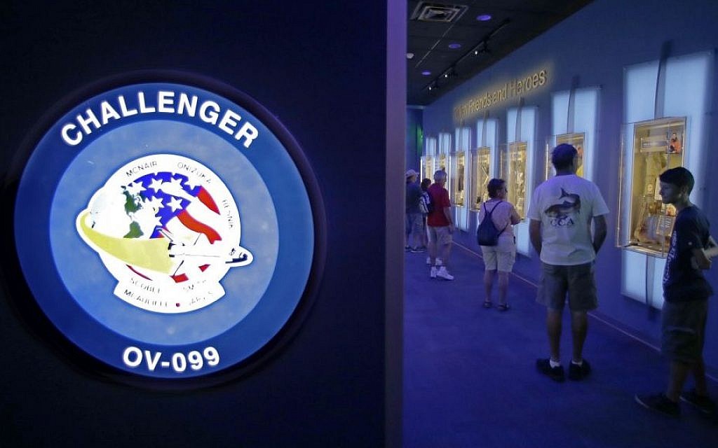 For first time, Challenger, Columbia wreckage go on display | Times of Israel