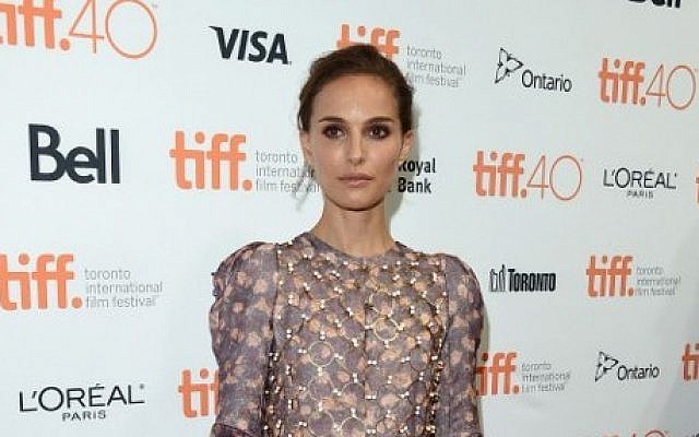 Actress Natalie Portman attends the 4th annual festival kick-off fundraising soiree during the 2015 Toronto International Film Festival at TIFF Bell Lightbox, Toronto, Canada, September 9, 2015. (Jason Merritt/Getty Images/AFP)