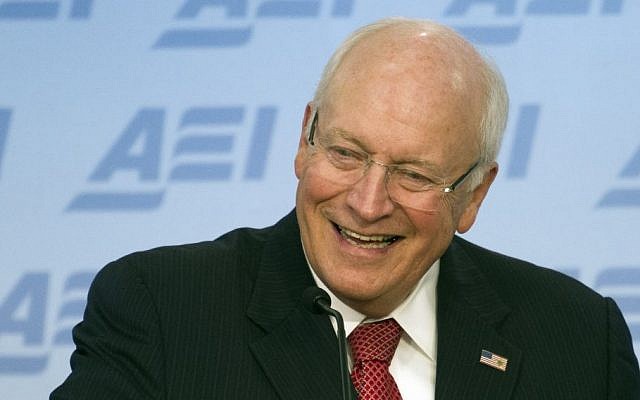 Former Vice President Dick Cheney speaks at the American Enterprise Institute (AEI) in Washington, Wednesday, Sept. 10, 2014. (Cliff Owen/AP)