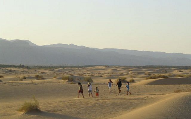 The Samar sand dunes (CC BY-SA Amnon S, Wikimedia commons)