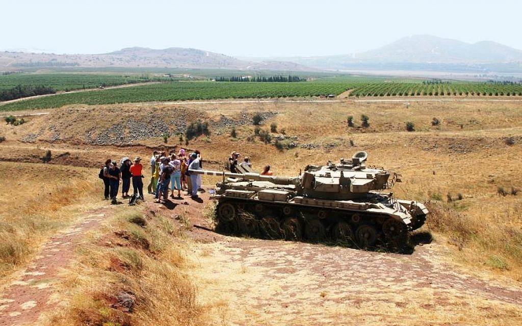 The Valley of Tears (Emek Habaha), where Israel stopped the Syrians in 1973 Yom Kippur War. (Shmuel Bar-Am)
