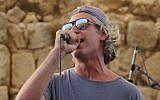 American Jewish singer Matisyahu, performing at the Sacred Music Festival in the Old City of Jerusalem, September 4, 2015. (Eric Cortellessa/ File)