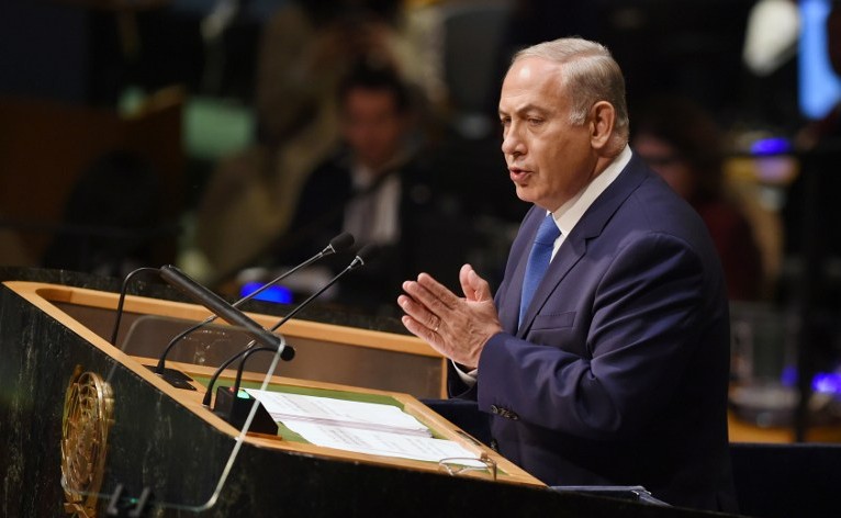 Image result for benjamin netanyahu un speech