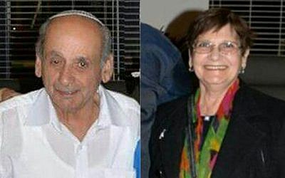 Haim Haviv, 78, was killed Tuesday October 13, 2015 in a terror attack on a bus in Jerusalem's Armon Hanatziv neighborhood. His wife Shoshana was hospitalized in serious condition. (Courtesy)