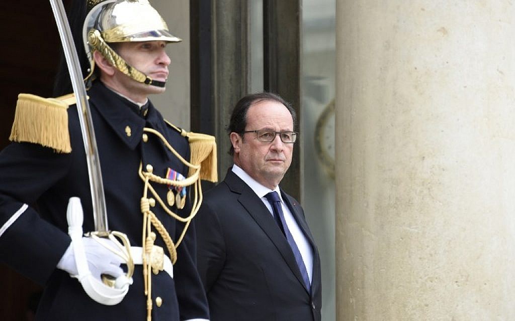 French President Francois Hollande. (AFP/Dominique Faget)