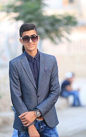 Muhammad Ziad Sabateen poses for a photograph. IDF troops arrested Sabateen earlier this week. (Courtesy)
