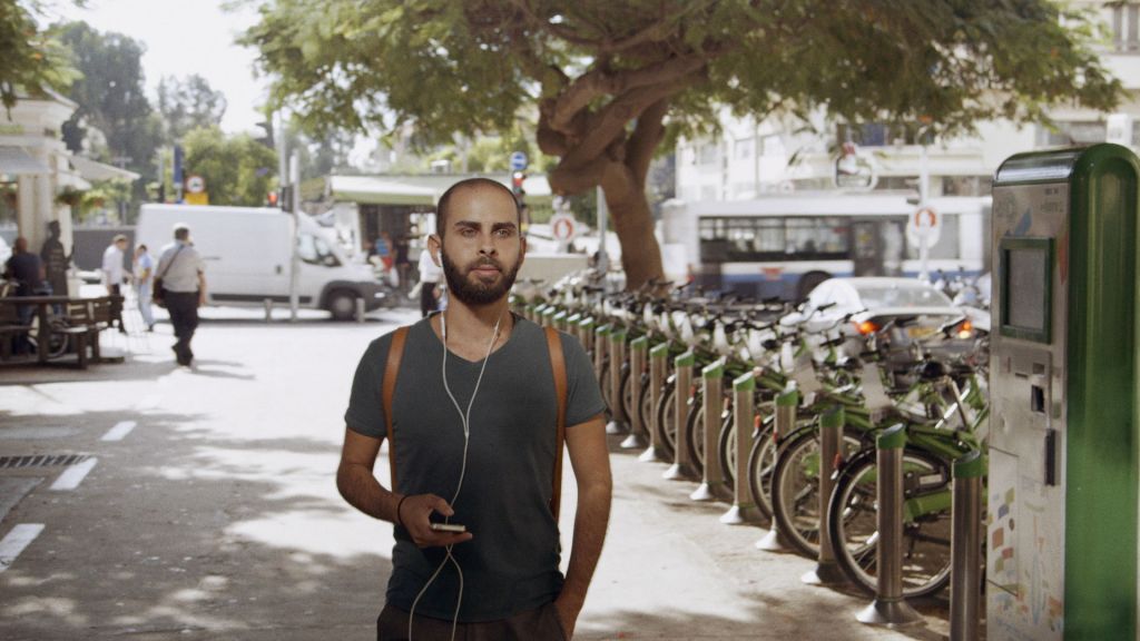 Naim wanders the streets of Tel Aviv in British director and producer Jake Witzenfeld's 'Oriented.' (courtesy) 