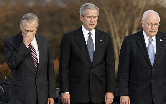 Bush Sr Slams Cheney And Rumsfeld Iron Ass Hawks Who Harmed Us