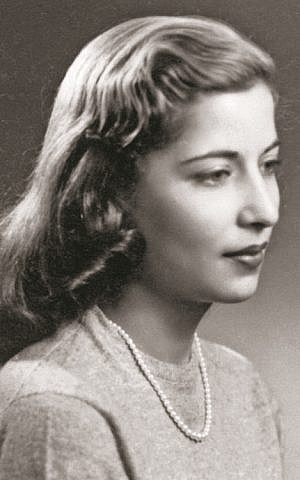 Ruth Bader Ginsburg as a senior at Cornell University. (Collection of the Supreme Court of the United States/via JTA)