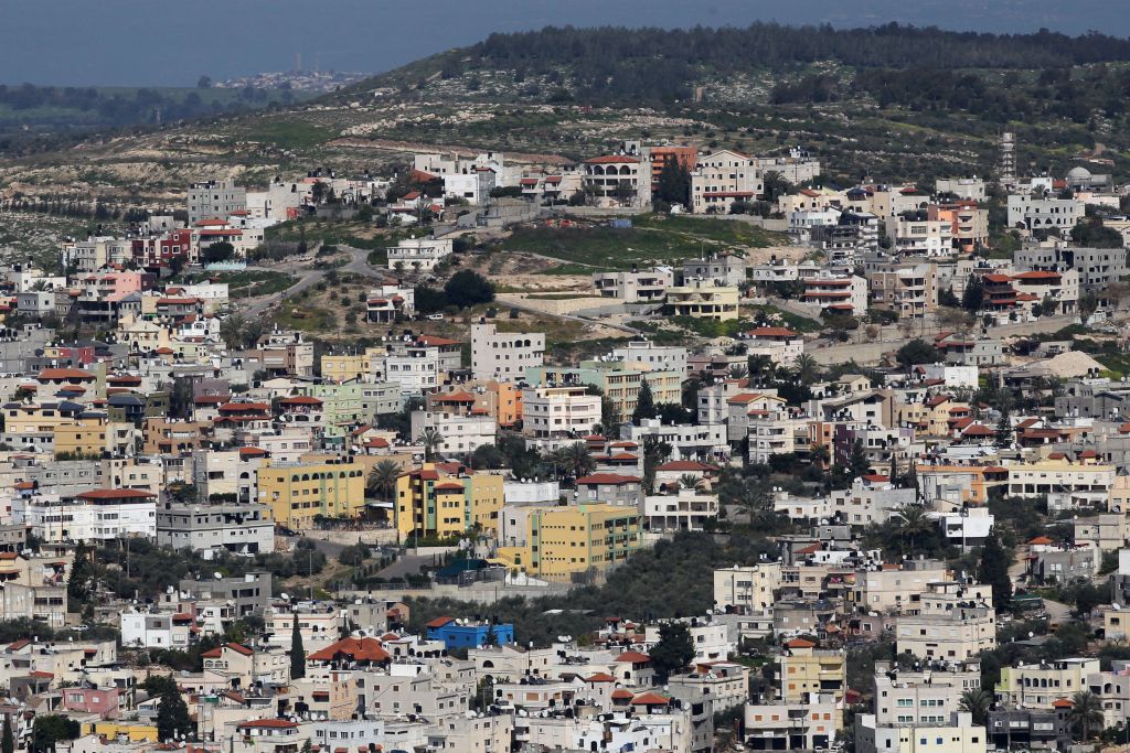 View of Kafr Kanna, in the Galilee region of Israel. March 28, 2011(Nati Shohat/Flash90)