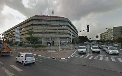 The Panorama office building in Tel Aviv. (Screen capture: Google Street View)
