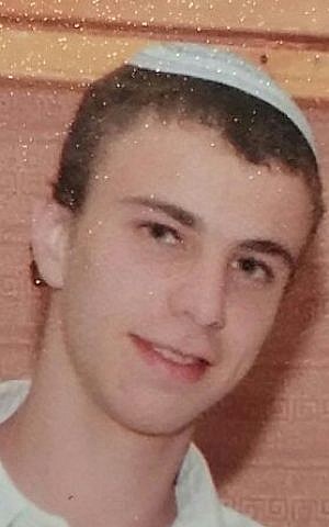 18-year-old Netanel Litman, who was killed in a terror attack near Hebron on November 13, 2015. (courtesy)