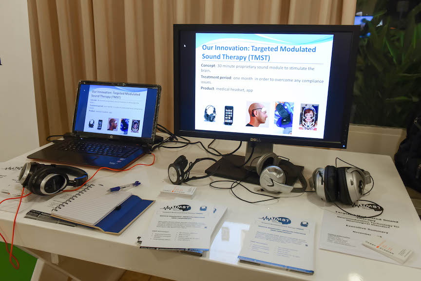 The TMST system on display at the A3I event (Courtesy)