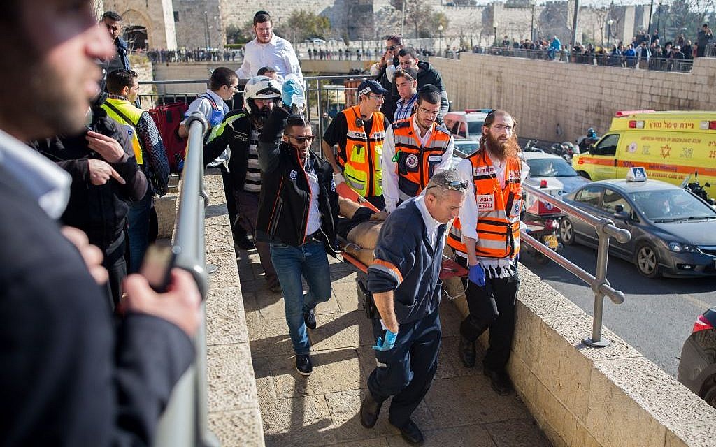 Two Israelis die of wounds after Jerusalem terror attack | The Times of ...