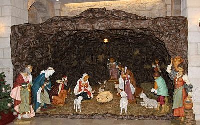 Nativity Scene at Notre Dame (Shmuel Bar-Am)