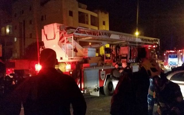 Arson suspected in fire at B'Tselem headquarters; one lightly injured ...