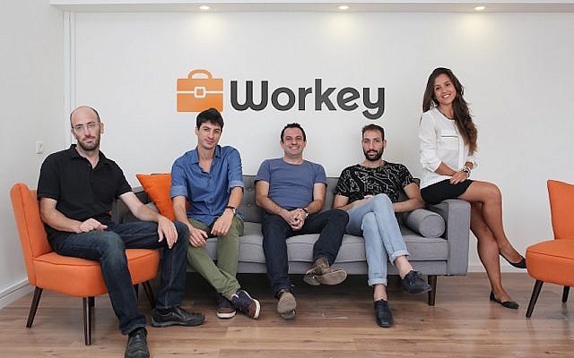 The Workey team (Omri Aharonov)