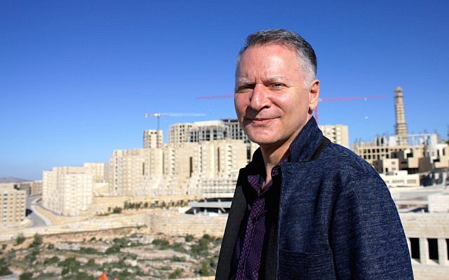 Bashar Masri is the developer behind Rawabi, the first planned Palestinian city. (Yardena Schwartz/JTA)