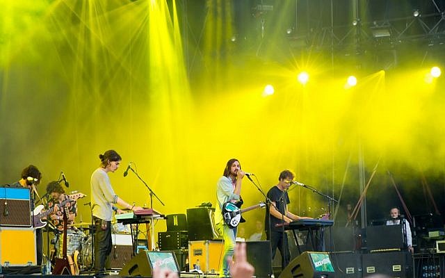 Tame Impala in concert at Rock En Seine Festival on August 31, 2015 in Paris, France (Tame Impala image via Shutterstock)