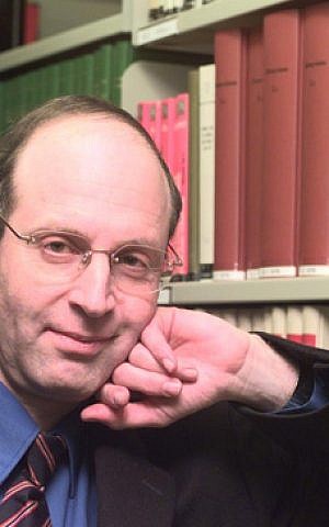 Holocaust historian Gideon Greif whose seminal book on the Sodderkommando was the basis for Oscar-winning 'Son of Saul' (Courtesy Israel Embassy)