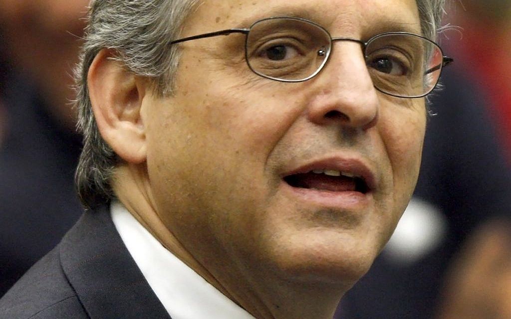 Judge Merrick B. Garland is seen at the federal courthouse in Washington in 2008. (AP/Charles Dharapak)