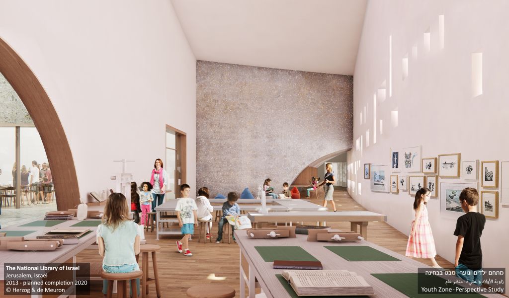 The planned kids' space at the new National Library (Courtesy National Library)