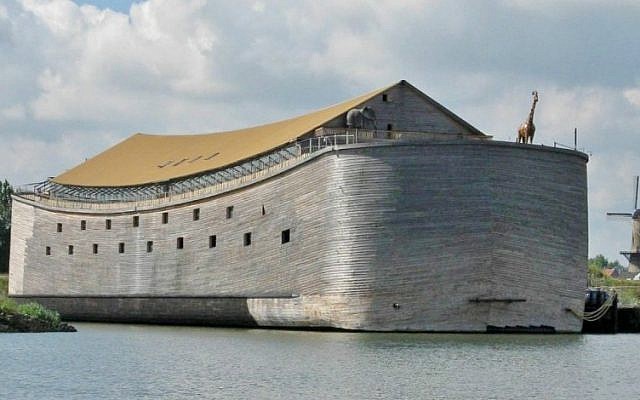 Illustrative: Ark of Noah, a Dutch Christian organization, created a life-size replica of Noah’s Ark. (Courtesy of Ark of Noah Foundation)