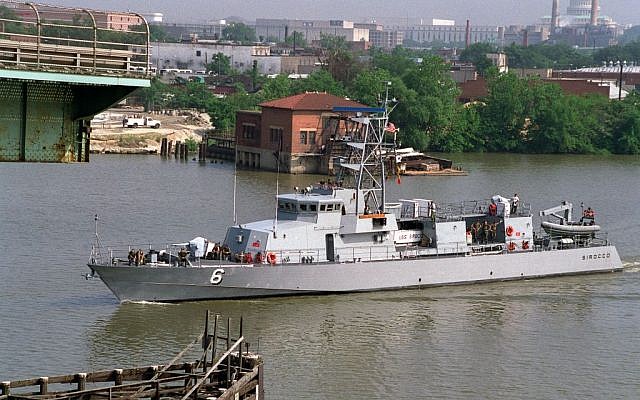 The USS Sirocco patrol ship. (Wikimedia/US Department of Defense)