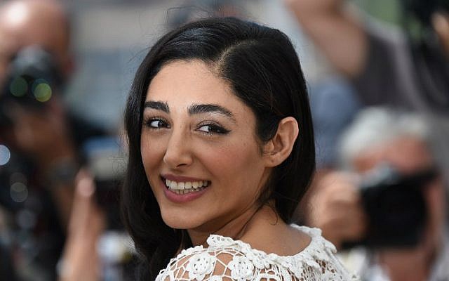 French-Iranian actress Golshifteh Farahani poses on May 16, 2016 during a photocall for the film 'Paterson' at the 69th Cannes Film Festival in Cannes, southern France. (Anne-Christine Poujoulat/AFP)