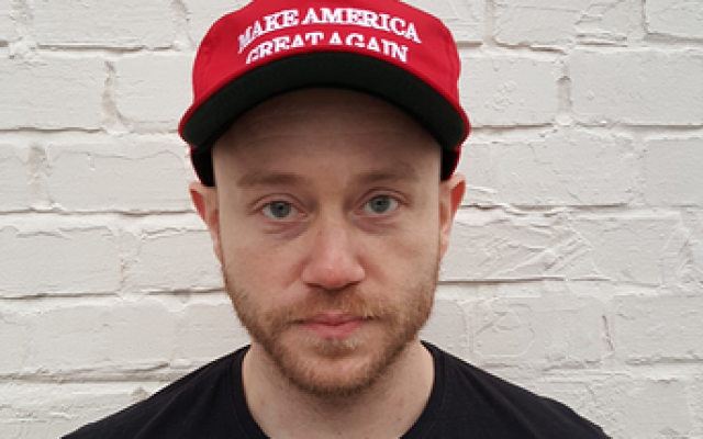 Founder and operator of The Daily Stormer website, Andrew Anglin. (Wikimedia Commons via JTA)