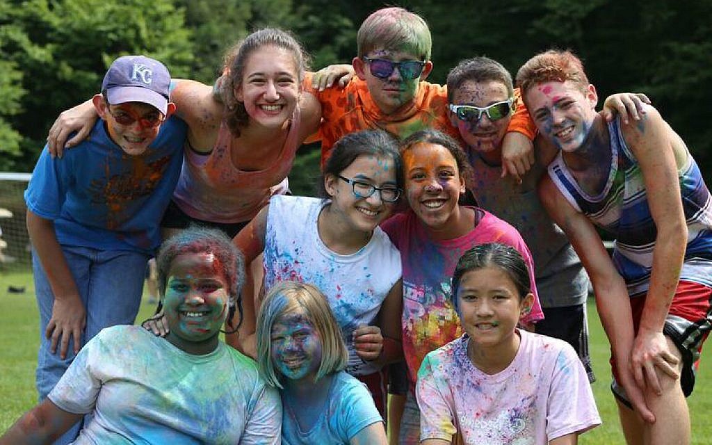 Camp JRF has embraced inclusivity since its founding, with activities that rarely divide up the boys and the girls. (Courtesy of Camp JRF/via JTA)