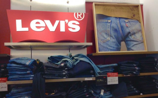 A Levi's jeans display. (Flickr/Mike Mozart/CC BY 2.0)