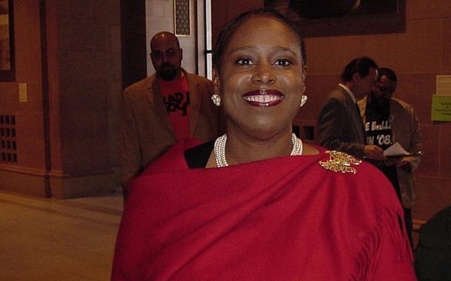 Cynthia McKinney, seen in a photo from 2008, was the Green Party’s presidential candidate that year. (Wikimedia Commons)