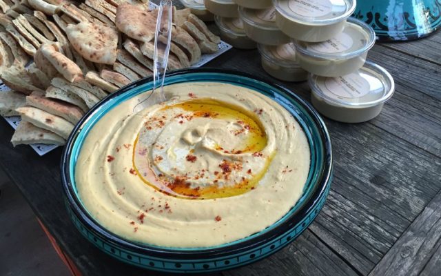 Hummus Joonam prepared by Ohad Fisherman. (Courtesy)