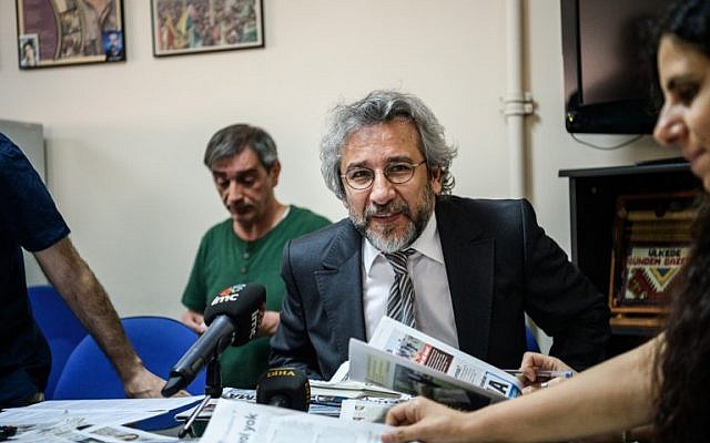 Turkey arrests editor of opposition newspaper Cumhuriyet | The Times of ...
