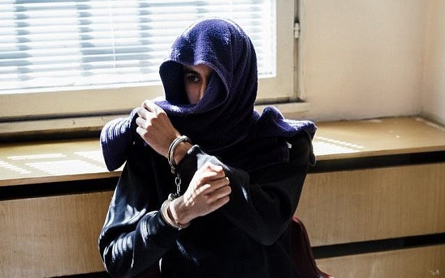 Mourad Hamyd, 20, the brother-in-law of one of the Islamic extremists behind the January 2015 attack on French magazine Charlie Hebdo, waits in a detention centre in Sofia on August 15, 2016, prior to his extradition to France. (AFP/ DIMITAR DILKOFF)