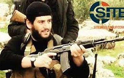 This undated image provided by SITE Intel Group shows Abu Muhammad al-Adnani, the Islamic State number 2 who was 'martyred' in northern Syria, the jihadist group said on Aug. 30, 2016. (SITE Intel Group via AP)
