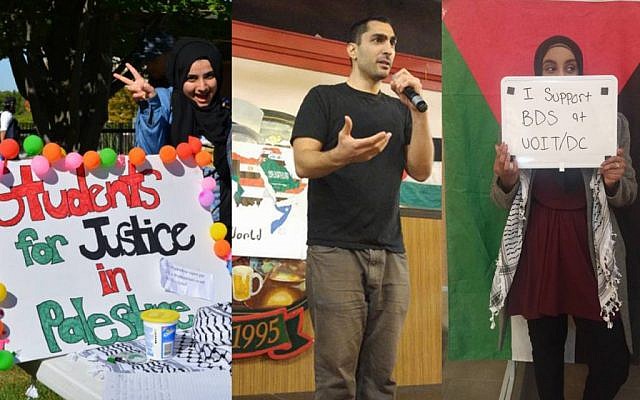 One of the most active chapters of Students for Justice in Palestine, at the University of Ontario Institute of Technology, organizing anti-Israel campaigns and events throughout the year (SJP at UOIT/DC Facebook page)