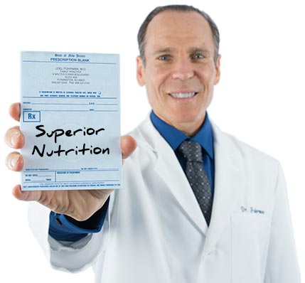 Dr. Joel Fuhrman's prescription for health: incredibly nutritious food. (courtesy)