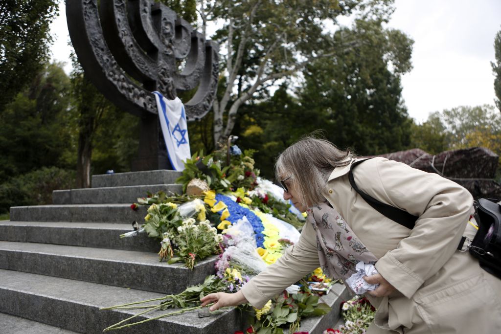 Mournful Ukraine marks 75 years since Babi Yar massacre | The Times of Israel