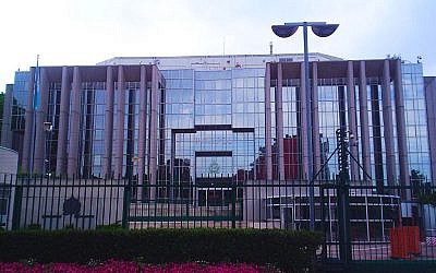 Interpol headquarters in Lyon, France (CC BY-SA Massimiliano Mariani/Wikipedia)